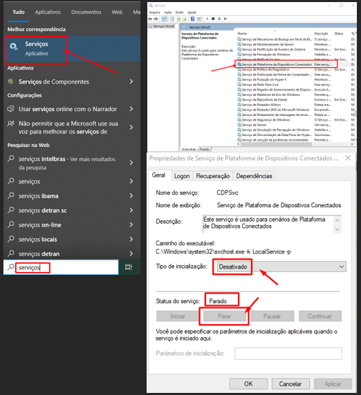 Serviço de Plataforma de Dispositivos Conectados